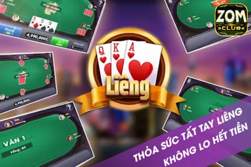 Diễn biến của một ván Liêng Zomclub